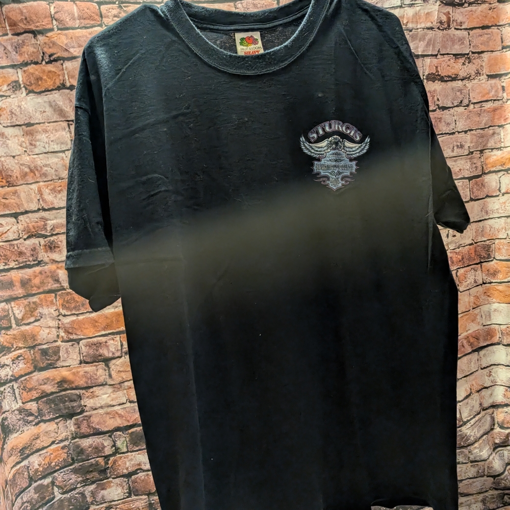 Fruit of the Loom Black Sturgis Men's T-Shirt
